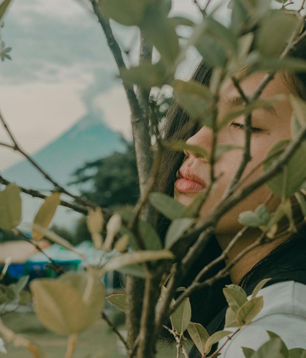 IoT specialist portrait framed in volcanic basalt