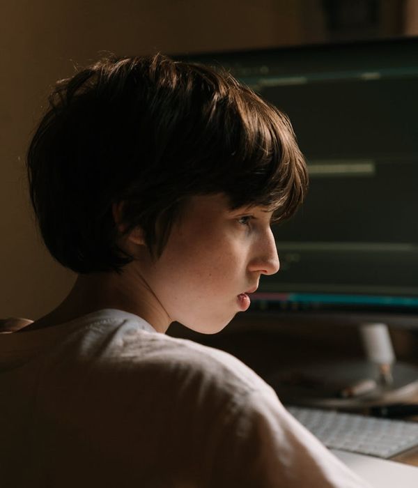 Lead software developer portrait with ember glow